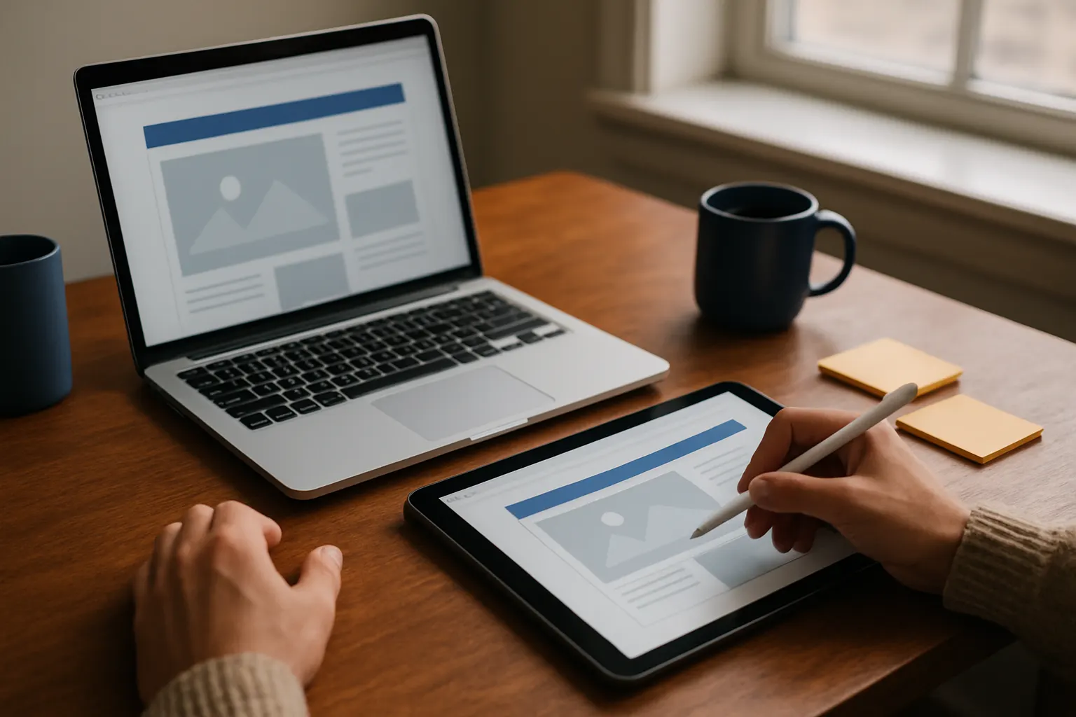 Website feedback tool for designers: collect notes on live sites and mockups